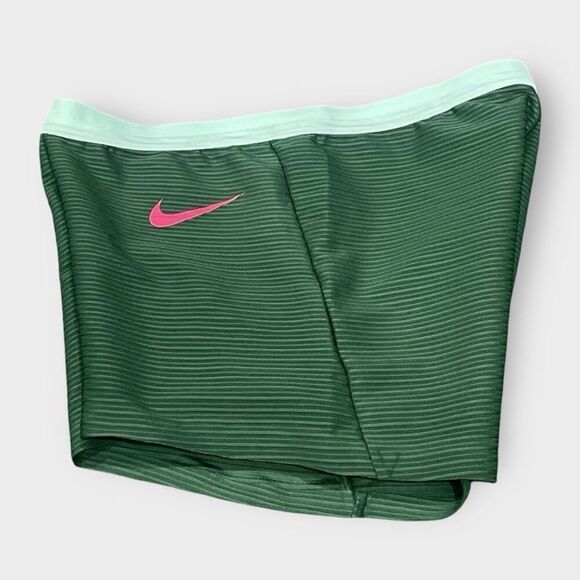Nike Pro Elite Track & Field Green Running Shorts Womens size Medium DX9022-000 - Picture 3 of 7